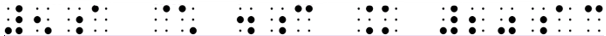 image of braille text